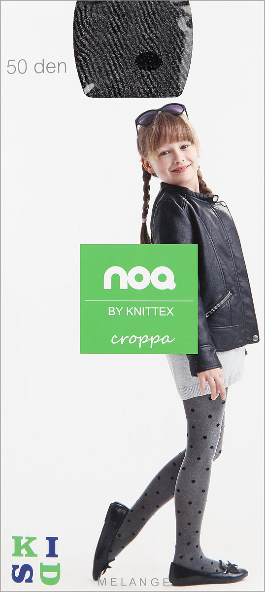 Колготки для девочки CroppaCROPPA Колготки для девочки CroppaCROPPAСредней плотности, мягкие и приятные на ощупь колготы из микрофибры с принтом горох. Равномерно облегают ножки, не сдавливая и не доставляя дискомфорта. Эластичные швы и мягкая резинка на поясе не позволят колготам сползать и при этом не будут стеснять движений. Входящие в состав ткани полиамид, полиэстер и эластан предотвращают растяжение и деформацию после стирки. Плотность: 50 den.