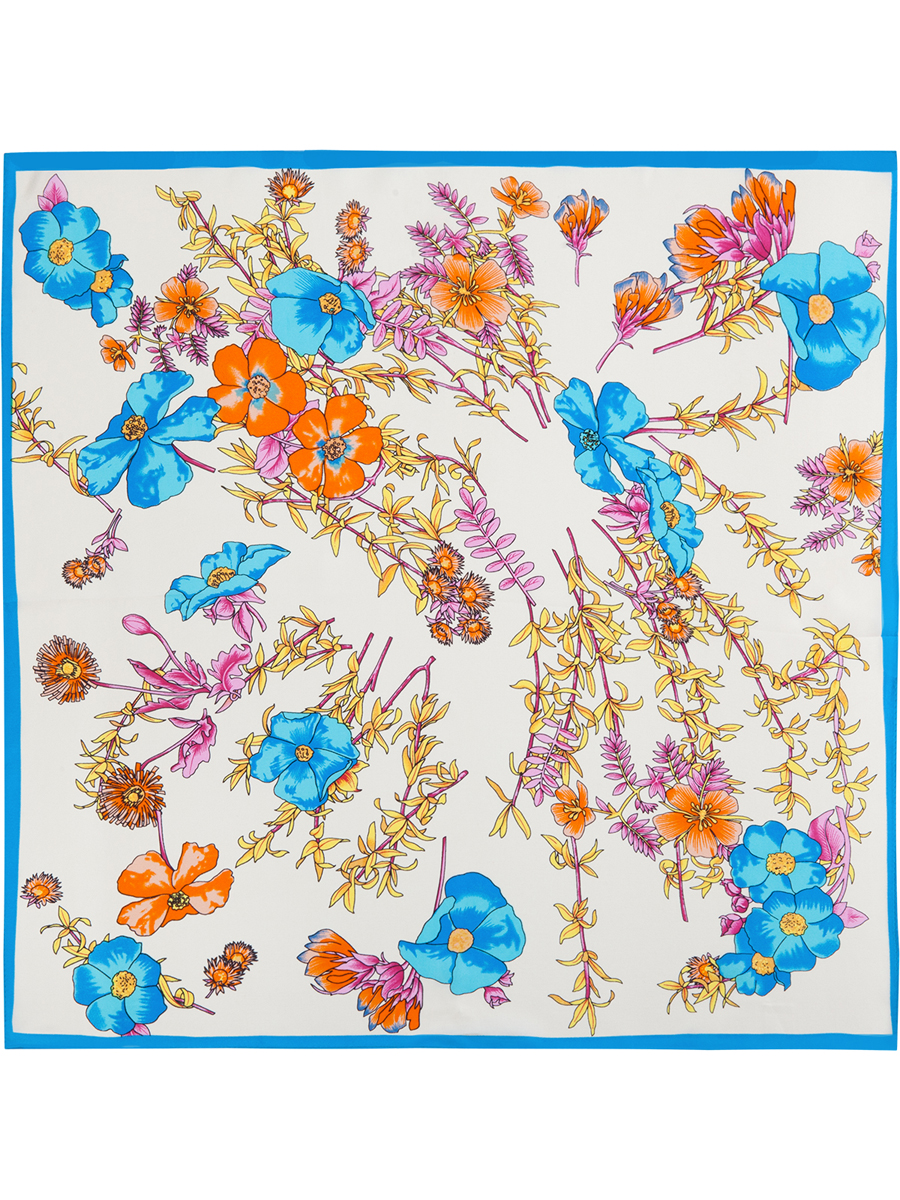 ПлатокSS03-7785 ПлатокSS03-7785Стильный женский платок Eleganzza станет великолепным завершением любого наряда. Платок изготовлен из высококачественного шелка и оформлен оригинальным цветочным принтом. Классическая квадратная форма позволяет носить платок на шее, украшать им прическу или декорировать сумочку. Такой платок превосходно дополнит любой наряд и подчеркнет ваш неповторимый вкус и элегантность.