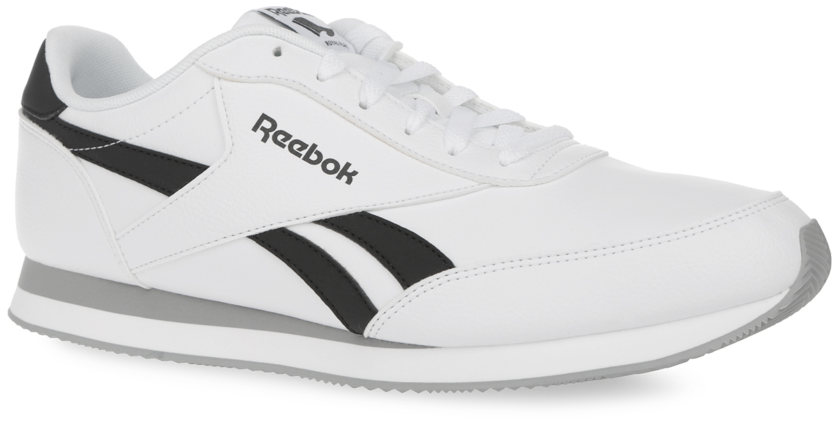 Кроссовки мужские Royal Classic Jogger 2L. V70721V70721 Кроссовки мужские Royal Classic Jogger 2L. V70721V70721Стильные мужские кроссовки Royal Classic Jogger 2L от Reebok придутся вам по душе. Изделие, выполненное из искусственной кожи, оформлено сбоку и на заднике названием бренда, на язычке - фирменной нашивкой, по бокам - контрастными полосками. Стелька Ortholite из EVA-материала с текстильной поверхностью препятствуют возникновению бактерий и запахов, позволяет ногам дышать. Классическая шнуровка гарантирует надежную фиксацию изделия на ноге. Промежуточная подошва из EVA-материала отлично амортизирует каждый шаг. Подошва с протектором елочка обеспечивает сцепление с любой поверхностью. Стильные кроссовки придутся вам по душе.
