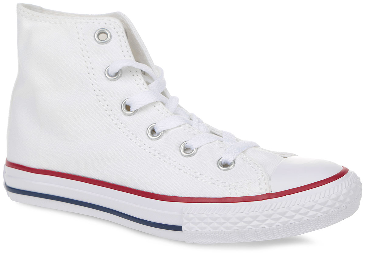 Кеды3J253SS16 Кеды3J253SS16Высокие детские кеды YTHS C/T Core Hi от Converse придутся по душе вашему ребенку! Модель выполнена из плотного текстиля и оформлена на одной из боковых сторон металлическими люверсами и фирменной термоаппликацией, на подошве - прорезиненной накладкой и контрастными полосками. Мыс изделия дополнен классической для кед прорезиненной вставкой. Классическая шнуровка обеспечивает надежную фиксацию обуви на ноге. Стелька из материала EVA с текстильной поверхностью комфортна при движении. Резиновая рельефная подошва обеспечивает идеальное сцепление с различными поверхностями. Модные и практичные кеды - основа гардероба каждого ребенка.