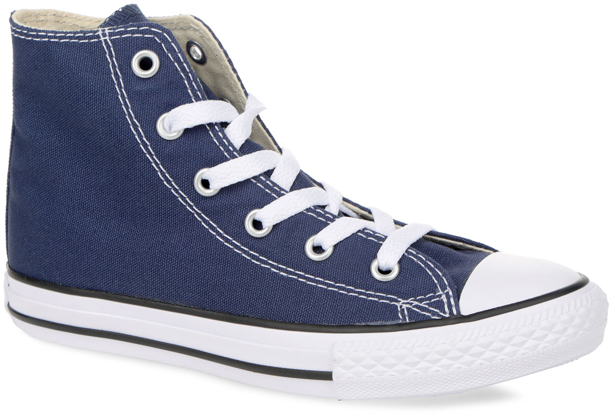 Кеды детские YTHS Chuck Taylor All Star Hi. 3J232SS163J231SS16 Кеды детские YTHS Chuck Taylor All Star Hi. 3J232SS163J231SS16Высокие детские кеды YTHS Chuck Taylor All Star Hi от Converse придутся по душе вашему ребенку! Модель выполнена из плотного текстиля и оформлена контрастной прострочкой, на одной из боковых сторон - металлическими люверсами и фирменной термоаппликацией, на подошве - прорезиненной накладкой и контрастными полосками. Мыс изделия дополнен классической для кед прорезиненной вставкой. Классическая шнуровка обеспечивает надежную фиксацию обуви на ноге. Стелька из материала EVA с текстильной поверхностью комфортна при движении. Резиновая рельефная подошва обеспечивает идеальное сцепление с различными поверхностями. Модные и практичные кеды - основа гардероба каждого ребенка.