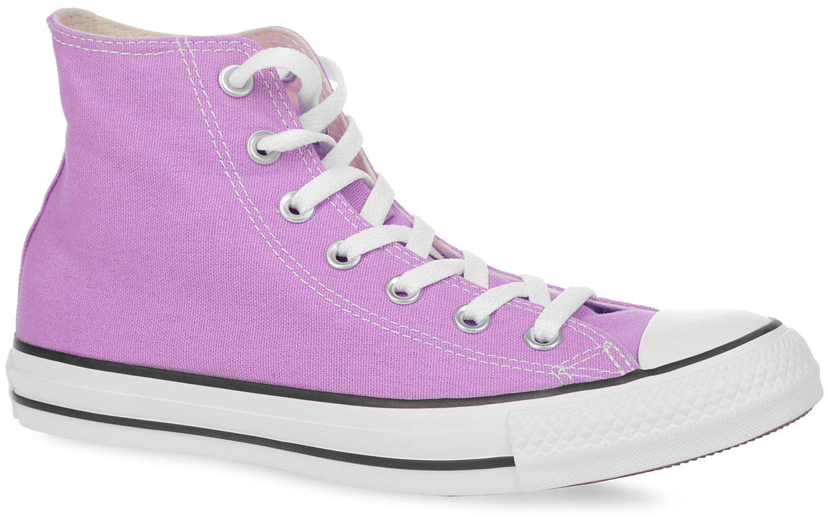 Кеды Chuck Taylor AS Hi. 151173151173 Кеды Chuck Taylor AS Hi. 151173151173Высокие кеды Chuck Taylor AS Hi от Converse отлично подходят для активного отдыха и длительных пеших прогулок. Модель выполнена из плотного текстиля и оформлена задним наружным ремнем, сбоку - фирменной термоаппликацией и металлическими люверсами, на подошве - прорезиненной накладкой и контрастными полосками. Мыс изделия дополнен классической для кед прорезиненной вставкой. Шнуровка обеспечивает надежную фиксацию обуви на ноге. Стелька из материала EVA с текстильной поверхностью комфортна при движении. Резиновая рельефная подошва обеспечивает идеальное сцепление с различными поверхностями. В таких кедах вашим ногам будет комфортно и уютно.