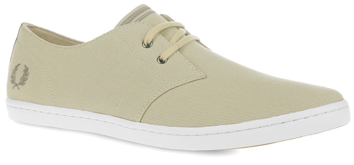 КедыB8233-C63 КедыB8233-C63Стильные мужские кеды Byron Low Twill от Fred Perry покорят вас с первого взгляда! Модель, выполненная из плотного текстиля, оснащена задним наружным ремнем и оформлена вышивкой в виде логотипа бренда. Шнуровка обеспечивает надежную фиксацию обуви на ноге. Стелька и подкладка из текстиля гарантируют комфорт при движении. Прочная резиновая подошва с рельефным рисунком обеспечивает сцепление с любой поверхностью. Такие кеды займут достойное место в вашем гардеробе.