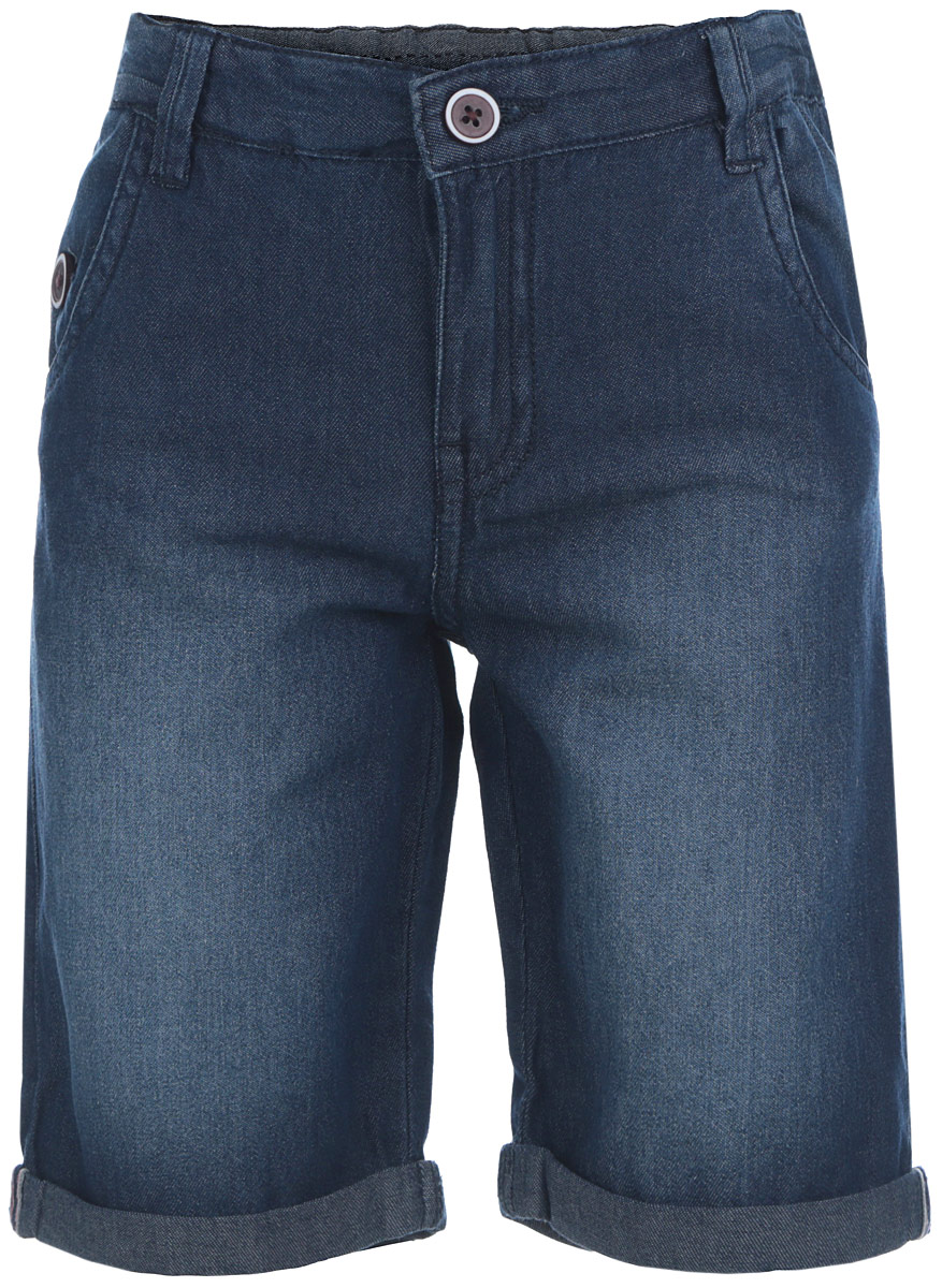 Шорты для мальчика Denim. SHJ-735/019-6253SHJ-735/019-6253 Шорты для мальчика Denim. SHJ-735/019-6253SHJ-735/019-6253Стильные шорты для мальчика Sela прекрасно подойдут вашему ребенку и станут отличным дополнением к летнему гардеробу. Изготовленные из натурального хлопка, они мягкие и приятные на ощупь, не сковывают движения и позволяют коже дышать, не раздражают нежную кожу ребенка, обеспечивая ему наибольший комфорт. Шорты на талии застегиваются на металлическую пуговицу, также имеются шлевки для ремня и ширинка на металлической застежке-молнии. С внутренней стороны пояс регулируется скрытой резинкой на пуговицах. Спереди модель дополнена двумя втачными карманами с косыми краями и одним врезным кармашком на застежке-пуговице, а сзади - двумя накладными карманами на застежках-пуговицах. Низ штанин дополнен декоративными отворотами. В таких шортах ваш маленький мужчина будет чувствовать себя комфортно, уютно и всегда будет в центре внимания!