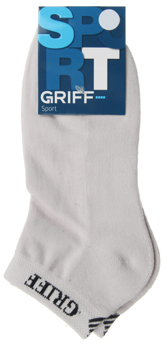 НоскиS1 НоскиS1Мужские укороченные носки Griff Sport изготовлены из хлопка с микроплюшем по стопе, которые обеспечивают великолепную посадку. Удобная широкая резинка идеально облегает ногу и не пережимает сосуды, усиленные пятка и мысок повышают износоустойчивость носка.