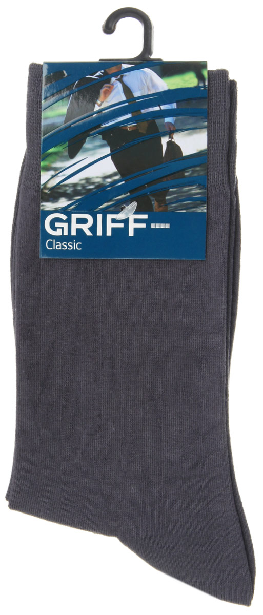 НоскиA1 НоскиA1Мужские носки Griff Classic изготовлены из высококачественного сырья с добавлением полиамидных волокон, которые обеспечивают великолепную посадку. Носки отличаются элегантным внешним видом. Удобная широкая резинка идеально облегает ногу и не пережимает сосуды, усиленные пятка и мысок повышают износоустойчивость носка, а удлиненный паголенок придает более эстетичный вид.