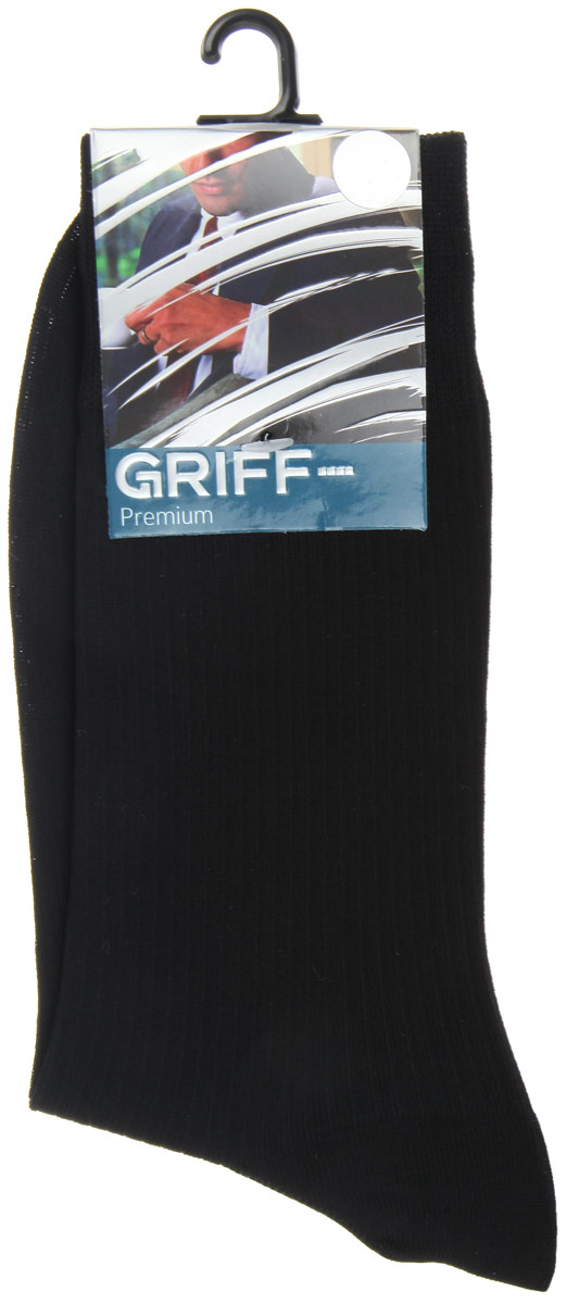 НоскиE4 НоскиE4Мужские носки Griff Premium изготовлены из высококачественного сырья с добавлением полиамидных волокон, которые обеспечивают великолепную посадку. Носки отличаются элегантным внешним видом. Удобная широкая резинка идеально облегает ногу и не пережимает сосуды, усиленные пятка и мысок повышают износоустойчивость носка, а удлиненный паголенок придает более эстетичный вид.