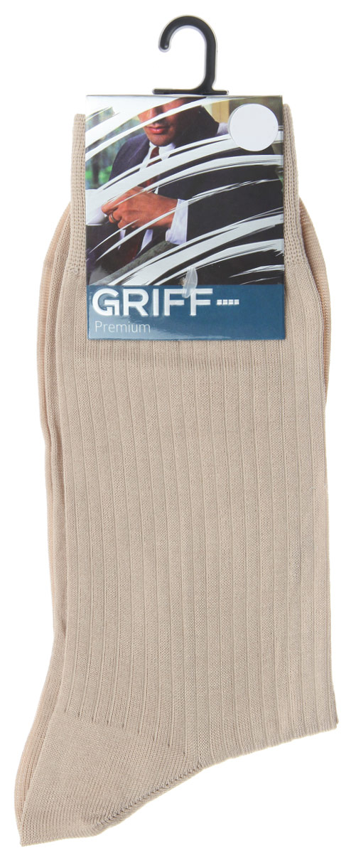 НоскиE4 НоскиE4Мужские носки Griff Premium изготовлены из высококачественного сырья с добавлением полиамидных волокон, которые обеспечивают великолепную посадку. Носки отличаются элегантным внешним видом. Удобная широкая резинка идеально облегает ногу и не пережимает сосуды, усиленные пятка и мысок повышают износоустойчивость носка, а удлиненный паголенок придает более эстетичный вид.