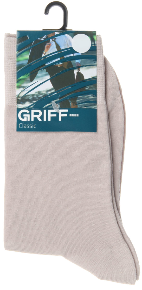 НоскиB01 НоскиB01Мужские носки Griff Classic изготовлены из высококачественного сырья с добавлением полиамидных волокон, которые обеспечивают великолепную посадку. Носки отличаются элегантным внешним видом. Удобная широкая резинка идеально облегает ногу и не пережимает сосуды, усиленные пятка и мысок повышают износоустойчивость носка, а удлиненный паголенок придает более эстетичный вид.