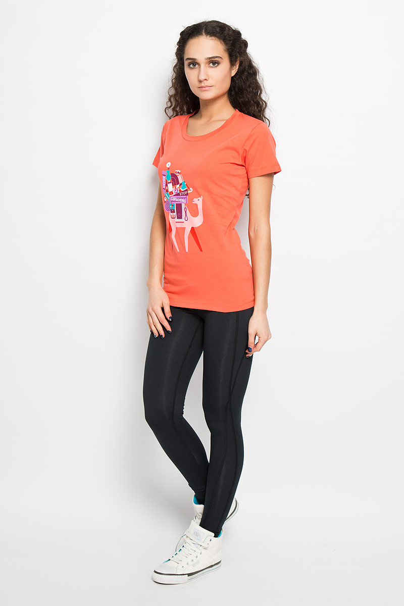 ФутболкаT0CD4NCA1 ФутболкаT0CD4NCA1Стильная женская футболка The North Face W S/S NSE Series Tee, выполненная из высококачественного хлопка, обладает высокой воздухопроницаемостью и гигроскопичностью, позволяет коже дышать. Классическая модель с короткими рукавами и круглым вырезом горловины спереди оформлена термоаппликацией в виде работы художника Тамера Косели из Стамбула. Эта футболка - идеальный вариант для создания эффектного образа.
