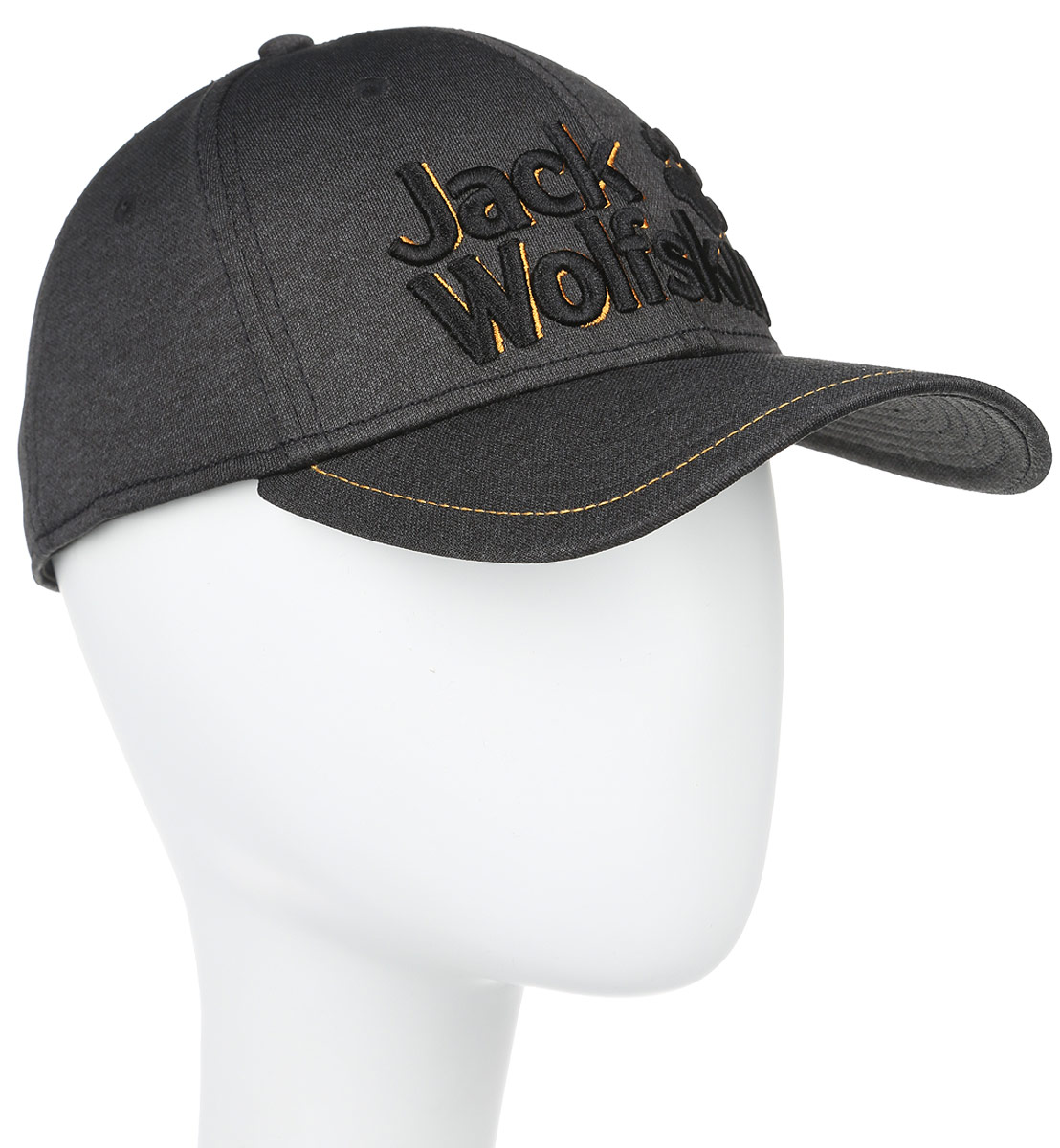 Бейсболка1904901-1010 Бейсболка1904901-1010Бейсболка Jack Wolfskin Pride станет модным и стильным дополнением к вашему гардеробу. Модель изготовлена из высококачественного материала. Бейсболка с плотным широким козырьком дополнена вентиляционными отверстиями. Оформлено изделие вышивкой с фирменным логотипом. Такая бейсболка идеально подойдет для активного отдыха и обеспечит надежную защиту головы от солнца. Уважаемые клиенты! Размер, доступный для заказа, является обхватом головы.