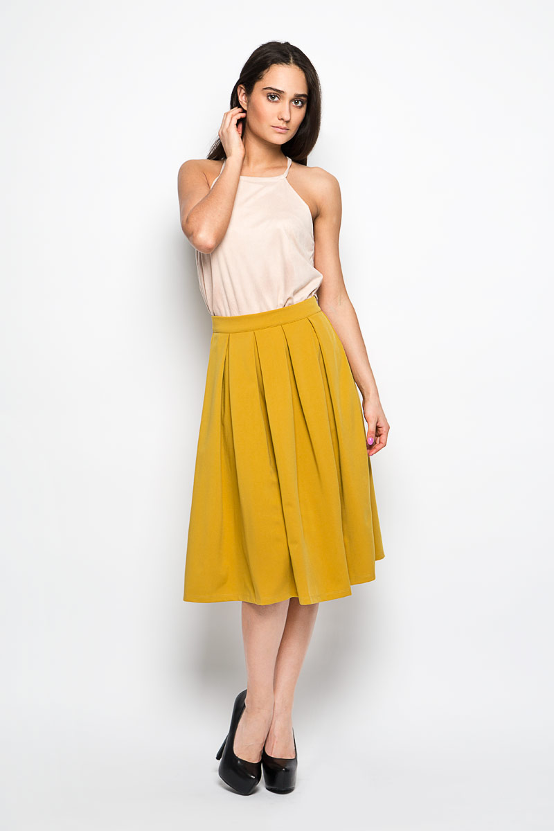 ЮбкаKA4986 ACID YELLOW ЮбкаKA4986 ACID YELLOWЭффектная юбка Glamorous поможет создать оригинальный женственный образ. Изготовленная из высококачественного эластичного материала, она не сковывает движения и обеспечивает удобство при носке. Модель А-силуэта имеет пришивной пояс и застегивается сзади на застежку-молнию. От пояса заложены крупные складки, придающие изделию пышность. Стильная юбка займет достойное место в вашем гардеробе и будет дарить вам комфорт в течение всего дня.