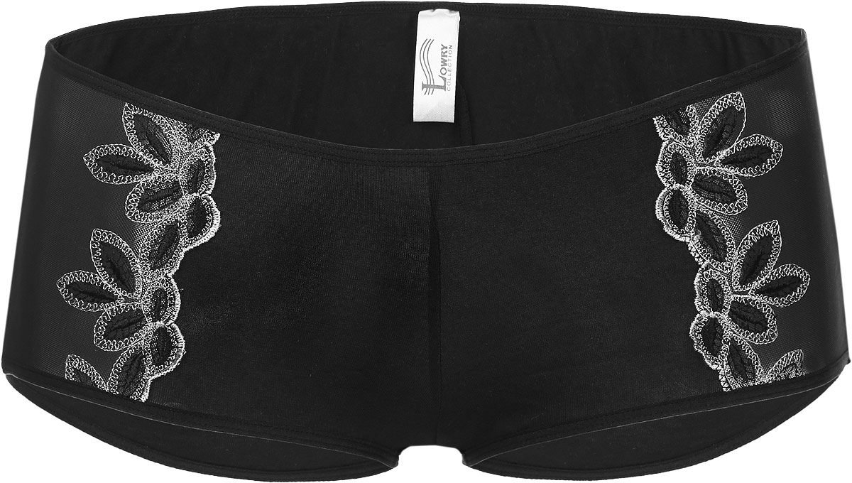 Трусы-шорты женские. LDSH-170LDSH-170 Трусы-шорты женские. LDSH-170LDSH-170Женские трусики-шорты Lowry подчеркнут вашу элегантность и неповторимый вкус. Трусики слегка заниженной посадки выполнены из высококачественного хлопкового материала и имеют мягкую ластовицу, благодаря чему не раздражают нежную и чувствительную кожу. Пояс изделия и края дополнены эластичной резинкой. Модель дополнена вставками из микросетки с кружевом. Трусики-шорты удобно сидят и не стесняют движений, обеспечивая наибольший комфорт при носке.