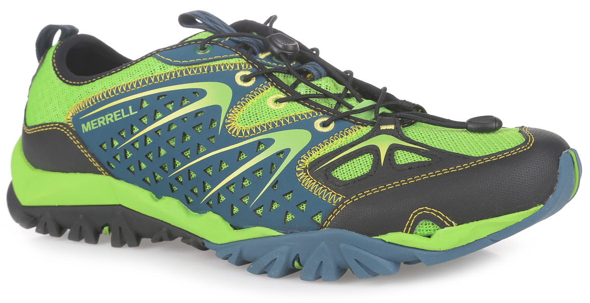 Кроссовки35401 Кроссовки35401Мужские летние кроссовки Capra Rapid от Merrell подходят для активного отдыха. Верх выполнен из синтетической сетки с элементами из искусственной кожи и TPU. Сетчатая подкладка и неопрен обработаны антибактериальной пропиткой M Select Fresh для оптимального микроклимата и устранения специфического запаха внутри кроссовка. Съемная стелька из EVA перфорирована. Промежуточная подошва формована под давлением из EVA с Air Cushion. Супинатор поддерживает свод стопы и защищает от ударов, есть дренажные порты для вывода влаги. Кроссовки надежно фиксируются на ноге благодаря системе эластичной шнуровки и пластиковой клипсе. Подошва M Select Wet Grip обеспечивает отличное сцепление с различными видами поверхностей.