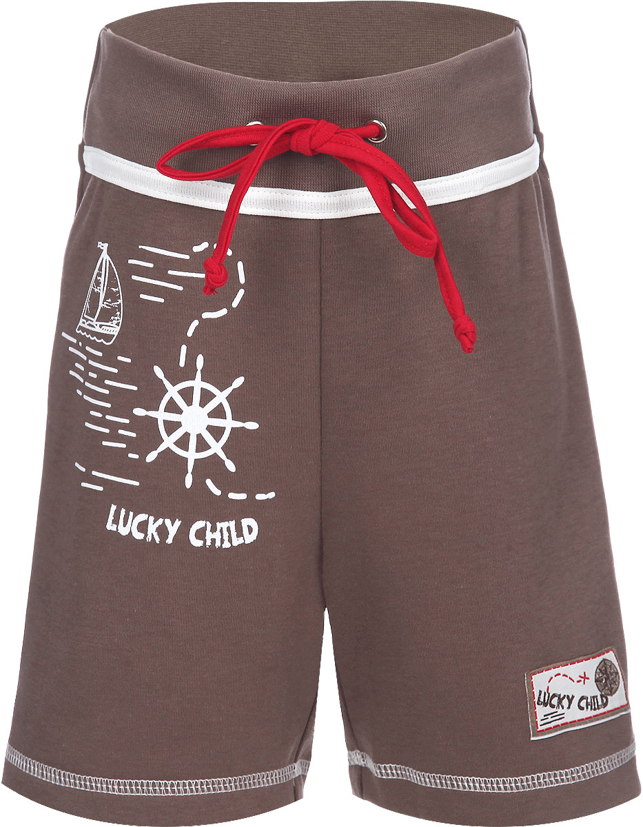 Шорты22-341 Шорты22-341Удобные шортики для мальчика Lucky Child на широком поясе станут отличным дополнением к гардеробу вашего малыша. Изготовленные из натурального хлопка, они необычайно мягкие и легкие, не сковывают движения, позволяют коже дышать и не раздражают даже самую нежную и чувствительную кожу ребенка. Шортики, благодаря мягкому эластичному поясу с завязками, не сдавливают животик ребенка и не сползают, обеспечивая ему наибольший комфорт. Модель оформлена принтом и нашивкой с символикой бренда. В таких шортиках ваш сыночек будет чувствовать себя комфортно, уютно и всегда будет в центре внимания!