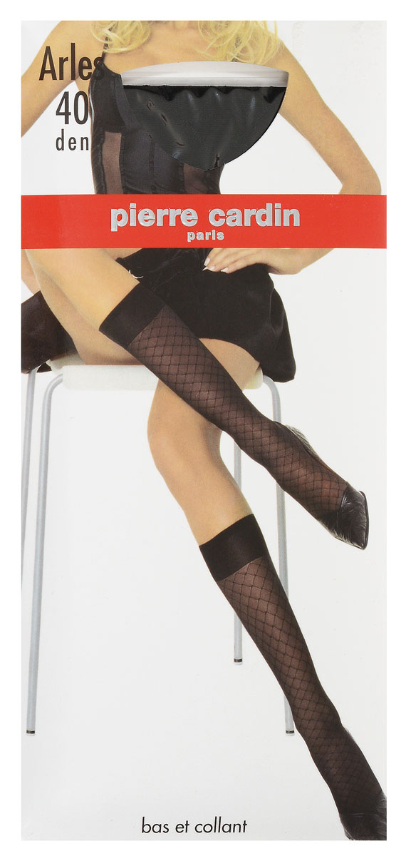ГольфыCr Arles ГольфыCr ArlesГольфы Pierre Cardin Cr Arles 40 в виде сетки на шелковистой, эластичной основе с прозрачным мыском. Широкая эластичная резинка плотно облегает ногу, не сдавливая ее, обеспечивая комфорт и удобство.