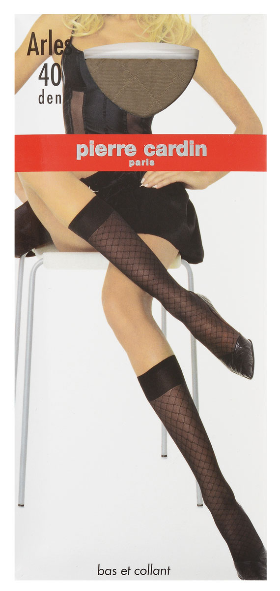 ГольфыCr Arles ГольфыCr ArlesГольфы Pierre Cardin Cr Arles 40 в виде сетки на шелковистой, эластичной основе с прозрачным мыском. Широкая эластичная резинка плотно облегает ногу, не сдавливая ее, обеспечивая комфорт и удобство.