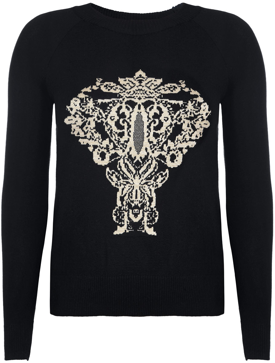 Джемпер1197 Джемпер1197Стильный женский джемпер Milana Style, изготовленный из мягкого материала, приятный на ощупь, не сковывает движений и обеспечивает наибольший комфорт. Модель с круглым вырезом горловины и длинными рукавами-реглан великолепно подойдет для создания повседневного образа. Спереди модель оформлена оригинальным принтом, декорированным люрексом. Горловина, низ изделия и манжеты рукавов связаны резинкой, что предотвращает деформацию. Он послужит отличным дополнением к вашему гардеробу. В нем вы всегда будете чувствовать себя уютно и комфортно в любое время года.