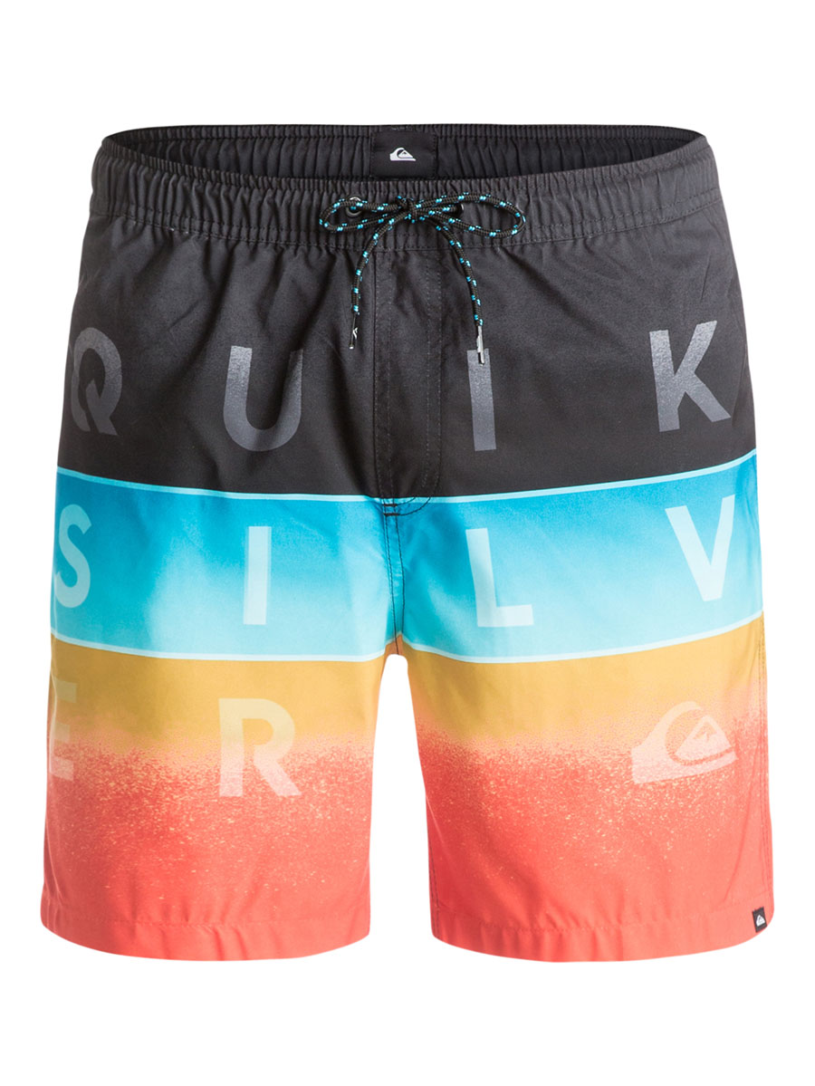 ШортыEQYJV03054-BMJ6 ШортыEQYJV03054-BMJ6Стильные мужские шорты Quiksilver выполнены из высококачественного полиэстера. Шорты с эластичной резинкой в поясе завязываются на завязки-шнурки. Сбоку изделие дополнено двумя прорезными карманами без застежки и сзади дополнено втачным карманом на липучке. Модель оформлена контрастным принтом.