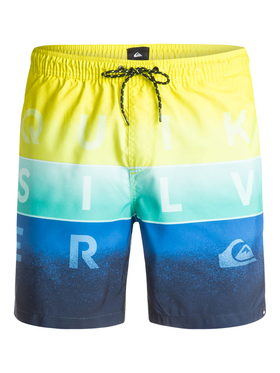 ШортыEQYJV03054-BMJ6 ШортыEQYJV03054-BMJ6Стильные мужские шорты Quiksilver выполнены из высококачественного полиэстера. Шорты с эластичной резинкой в поясе завязываются на завязки-шнурки. Сбоку изделие дополнено двумя прорезными карманами без застежки и сзади дополнено втачным карманом на липучке. Модель оформлена контрастным принтом.