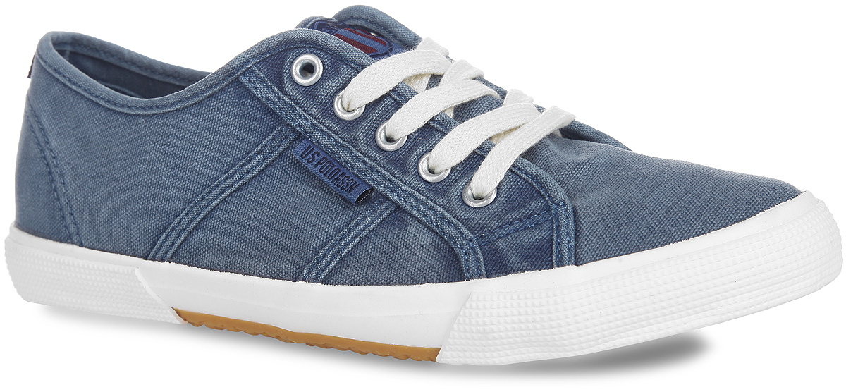 Кеды мужские. S081SZ033S081SZ033ETICLAPAZ-P-730 Кеды мужские. S081SZ033S081SZ033ETICLAPAZ-P-730Стильные классические кеды от U.S. Polo Assn. покорят вас своим удобством. Модель выполнена из плотного текстильного материала и дополнена на язычке фирменной нашивкой, на заднике - ярлычком для более удобного надевания обуви, сбоку - декоративным ярлычком с названием бренда. Подошва сзади оформлена символикой бренда. Шнуровка надежно зафиксирует изделие на стопе. Внутренняя часть, изготовленная из текстиля, предотвратит натирание. Стелька из ЭВА материала с текстильным верхним покрытием гарантирует уют. Подошва с рифлением обеспечивает идеальное сцепление с разными поверхностями. Эффектные кеды позволят вам выделиться среди окружающих!