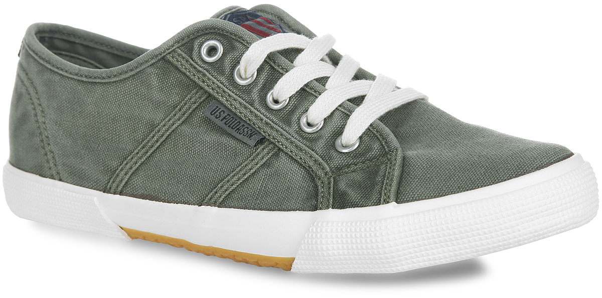 Кеды мужские. S081SZ033S081SZ033ETICLAPAZ-P-730 Кеды мужские. S081SZ033S081SZ033ETICLAPAZ-P-730Стильные классические кеды от U.S. Polo Assn. покорят вас своим удобством. Модель выполнена из плотного текстильного материала и дополнена на язычке фирменной нашивкой, на заднике - ярлычком для более удобного надевания обуви, сбоку - декоративным ярлычком с названием бренда. Подошва сзади оформлена символикой бренда. Шнуровка надежно зафиксирует изделие на стопе. Внутренняя часть, изготовленная из текстиля, предотвратит натирание. Стелька из ЭВА материала с текстильным верхним покрытием гарантирует уют. Подошва с рифлением обеспечивает идеальное сцепление с разными поверхностями. Эффектные кеды позволят вам выделиться среди окружающих!