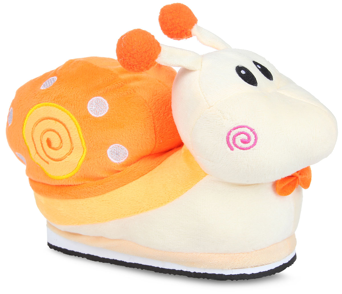 Шлепанцы  - оранжевый, бежевый, молочный цвет