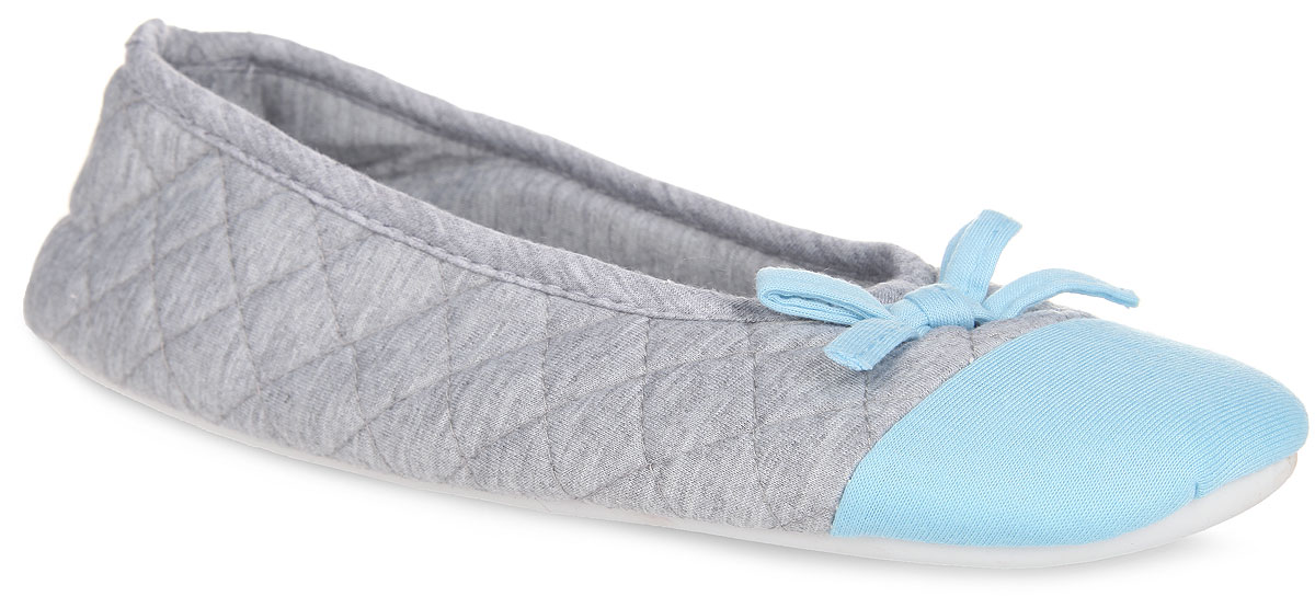 Шлепанцы  - серый, голубой цвет