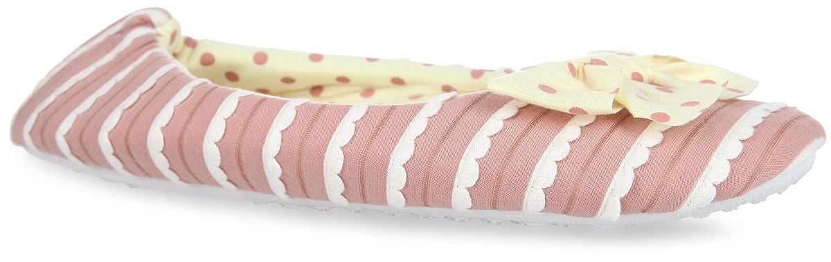 Шлепанцы  - темно-розовый, белый, лимонный цвет