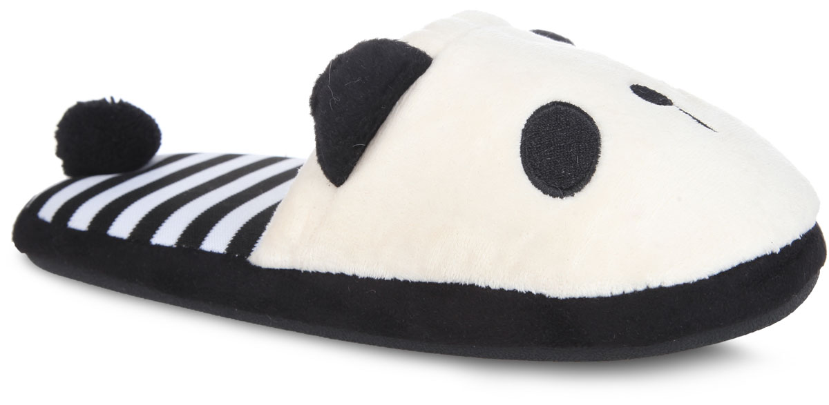 Шлепанцы  - молочный, белый, черный цвет