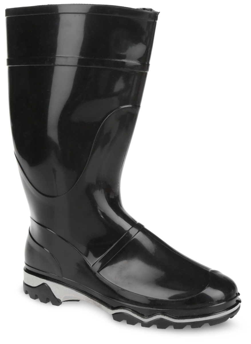 Резиновые сапоги  - черный цвет