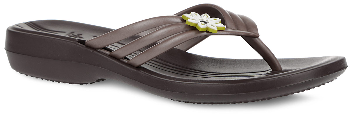 Шлепанцы  - шоколадный, коричневый цвет