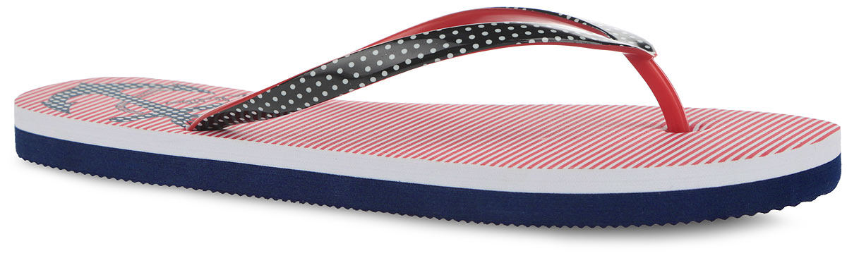 Шлепанцы  - красный, черный цвет