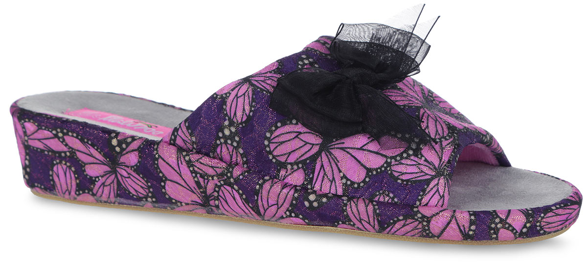 Шлепанцы  - фиолетовый, розовый цвет