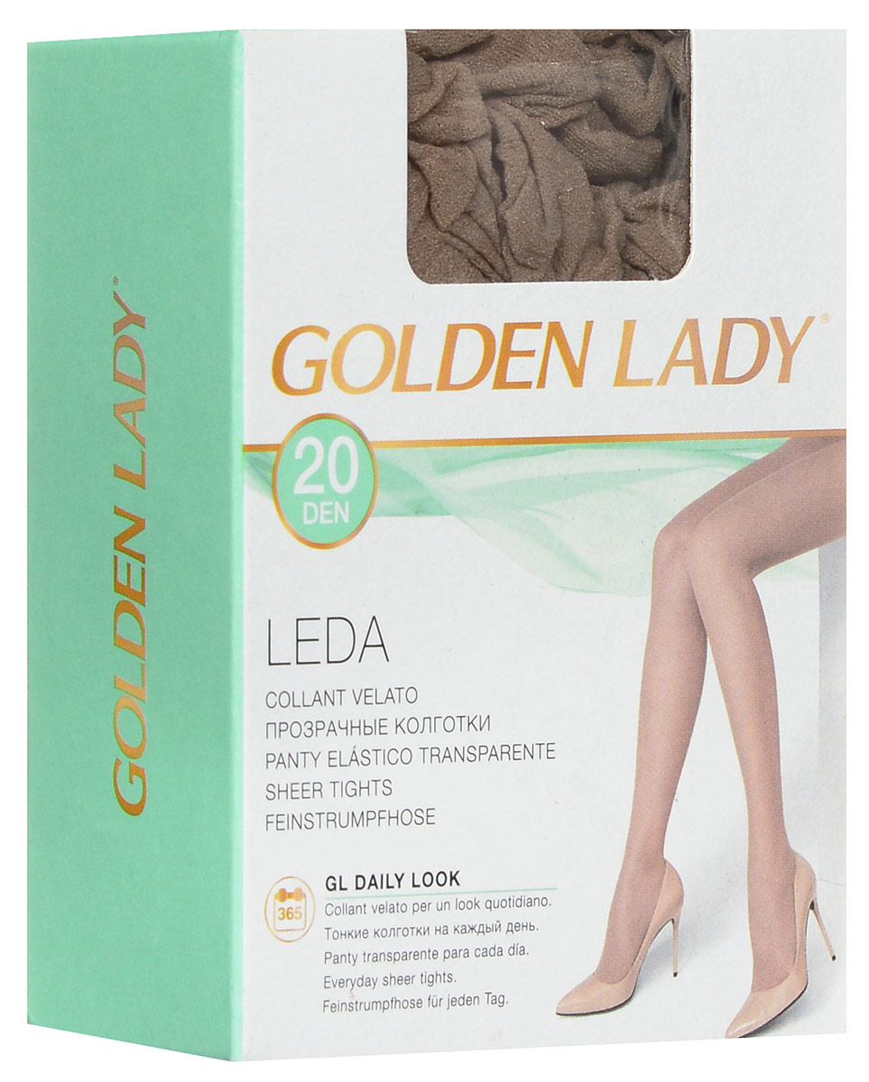 Колготки женские Leda 2020AVO Колготки женские Leda 2020AVOТонкие колготки Golden Lady Leda с комфортными швами. Плотность: 20 den.