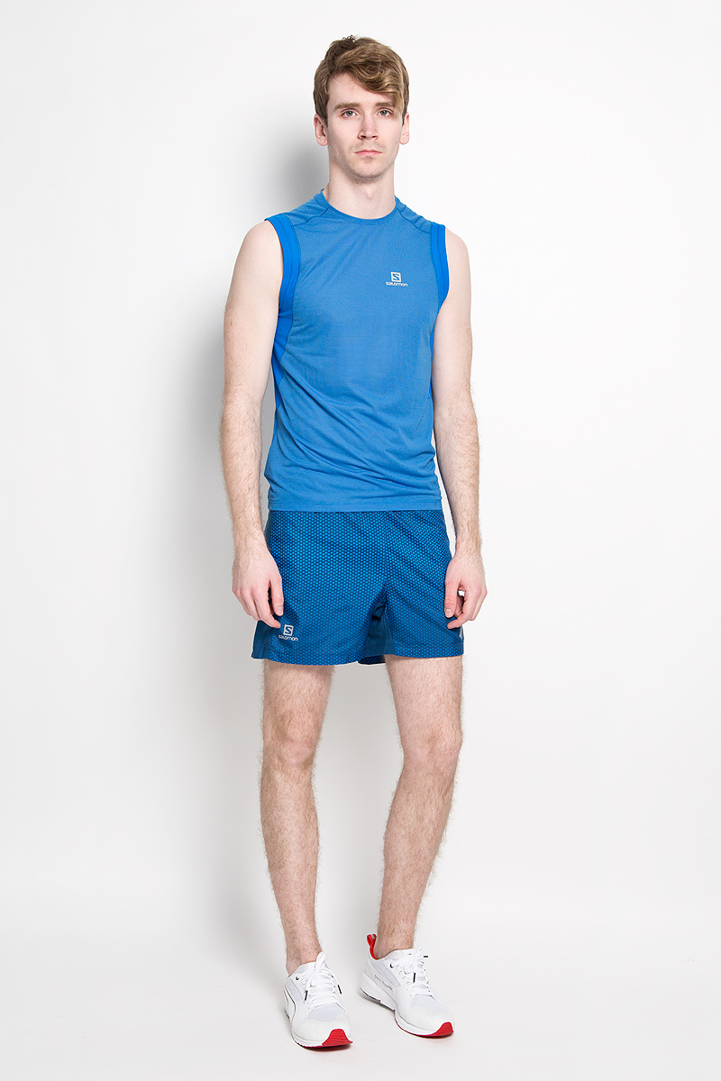 МайкаL37966000 МайкаL37966000Мужская майка для бега Salomon Trail Runner Ss Tee M, изготовленная из 100% полиэстера, необычайно мягкая и приятная на ощупь, не сковывает движения, не раздражает даже самую нежную и чувствительную кожу, обеспечивая наибольший комфорт. Трехуровневая структура материала AdvancedSkin ActiveDry правильно распределяет циркуляцию воздуха и следит за температурным режимом, таким образом материал хорошо облегает тело и не прилипает к коже. Майка с круглым вырезом горловины на груди и на спинке дополнена сетчатыми вставками по бокам. Оформлено изделие светоотражающими элементами в виде символики бренда. Современный дизайн и уникальные свойства материала делают эту майку удобной для занятия различными видами спорта.