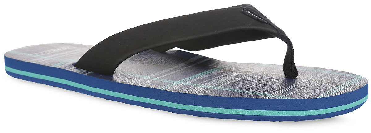 Сланцы мужские Ftm Imprint Check & Stripe. 604524-5910604524-5910 Сланцы мужские Ftm Imprint Check & Stripe. 604524-5910604524-5910Стильные сланцы от ONeill придутся вам по душе. Верх модели выполнен из ЭВА материала, текстиля и оформлен текстильной вставкой с названием бренда. Ремешки с перемычкой гарантируют надежную фиксацию изделия на ноге. Верхняя часть подошвы декорирована принтом в клетку и названием бренда. Рифление на верхней поверхности подошвы предотвращает выскальзывание ноги. Рельефное основание подошвы обеспечивает уверенное сцепление с любой поверхностью. Удобные сланцы прекрасно подойдут для похода в бассейн или на пляж.