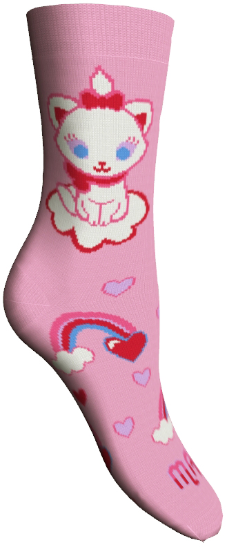 Носки женские. 1580015800 Носки женские. 1580015800Удобные носки Master Socks, изготовленные из высококачественного комбинированного материала, очень мягкие и приятные на ощупь, позволяют коже дышать. Эластичная резинка плотно облегает ногу, не сдавливая ее, обеспечивая комфорт и удобство. Носки оформлены принтом с изображением героев мультфильма. Практичные и комфортные носки великолепно подойдут к любой вашей обуви.