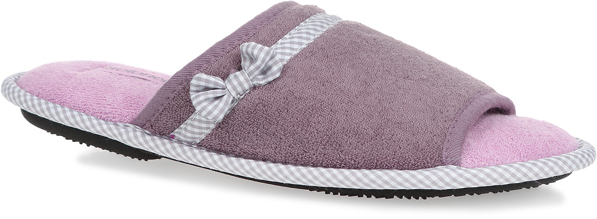 Шлепанцы  - сиренево-коричневый, розовый цвет