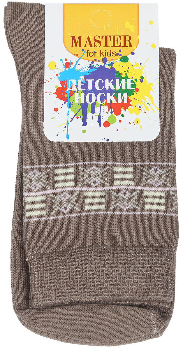 Носки52007 Носки52007Мягкие детские носки Master Socks изготовлены из эластичного хлопка, эластана и полиамида. Ткань очень приятная на ощупь, хорошо тянется, не деформируясь. Эластичная резинка мягко облегает ножку ребенка, обеспечивая удобство и комфорт. Модель оформлена орнаментом. Такие носочки станут отличным дополнением к детскому гардеробу! Уважаемые клиенты! Размер, доступный для заказа, является длиной стопы.