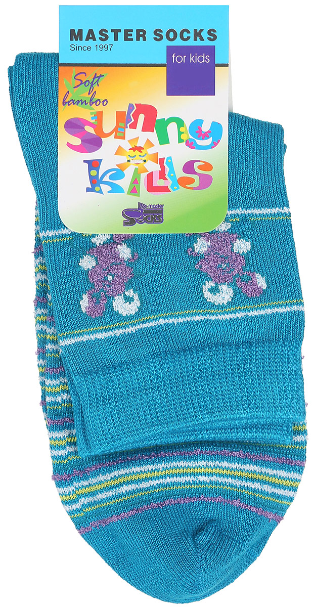 Носки детские Sunny Kids. 82605_мышки82605 Носки детские Sunny Kids. 82605_мышки82605Комфортные и прочные носки Master Socks Sunny Kids выполнены из бамбука и эластичного хлопка с добавлением полиамида. Материал изделия очень мягкий и приятный на ощупь, хорошо тянется, не деформируясь. Эластичная резинка мягко облегает ножку ребенка, обеспечивая удобство и комфорт. Модель оформлена принтом в полоску, украшена объемным изображением забавных мышек, связанным из пряжи с петельками. Такие носочки станут отличным дополнением к детскому гардеробу! Уважаемые клиенты! Размер, доступный для заказа, является длиной стопы.