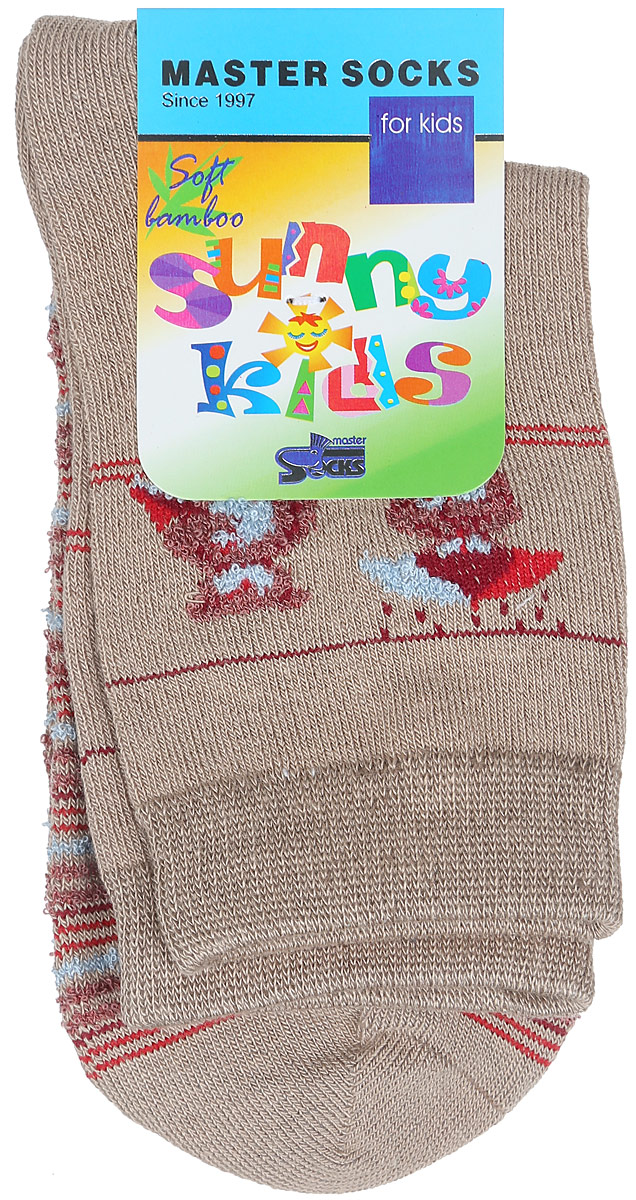 Носки82605 Носки82605Комфортные и прочные носки Master Socks Sunny Kids выполнены из бамбука и эластичного хлопка с добавлением полиамида. Материал изделия очень мягкий и приятный на ощупь, хорошо тянется, не деформируясь. Эластичная резинка мягко облегает ножку ребенка, обеспечивая удобство и комфорт. Модель оформлена принтом в полоску, украшена объемным изображением медвежат, связанным из пряжи с петельками. Такие носочки станут отличным дополнением к детскому гардеробу! Уважаемые клиенты! Размер, доступный для заказа, является длиной стопы.