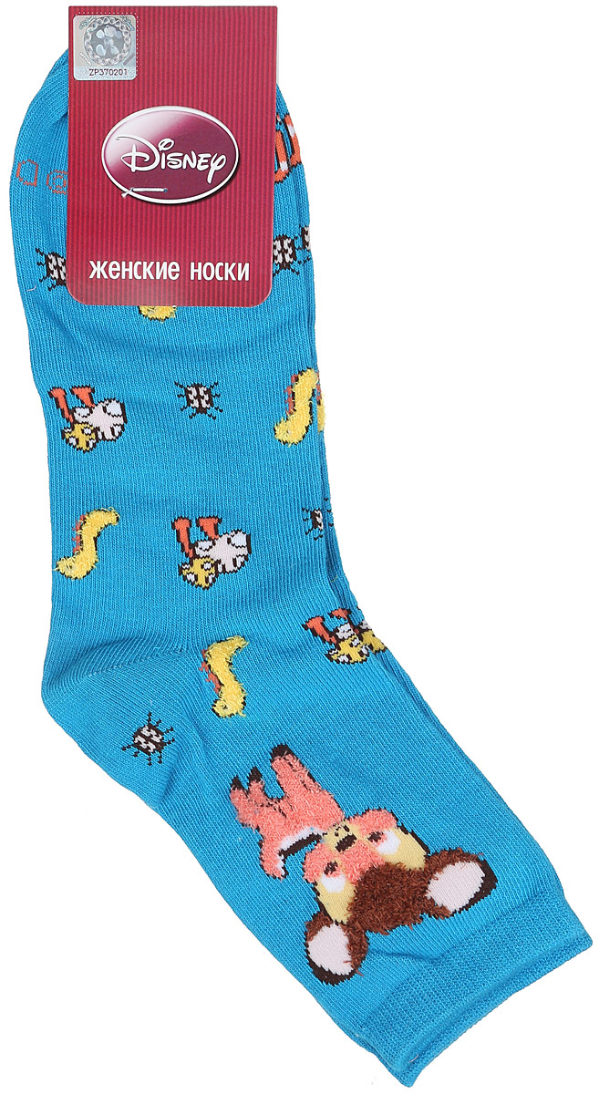 Носки женские Disney. 15800_бэмби15800 Носки женские Disney. 15800_бэмби15800Удобные носки Master Socks, изготовленные из высококачественного комбинированного материала, очень мягкие и приятные на ощупь, позволяют коже дышать. Эластичная резинка плотно облегает ногу, не сдавливая ее, обеспечивая комфорт и удобство. Носки оформлены принтом с изображением героев мультфильма. Практичные и комфортные носки великолепно подойдут к любой вашей обуви.