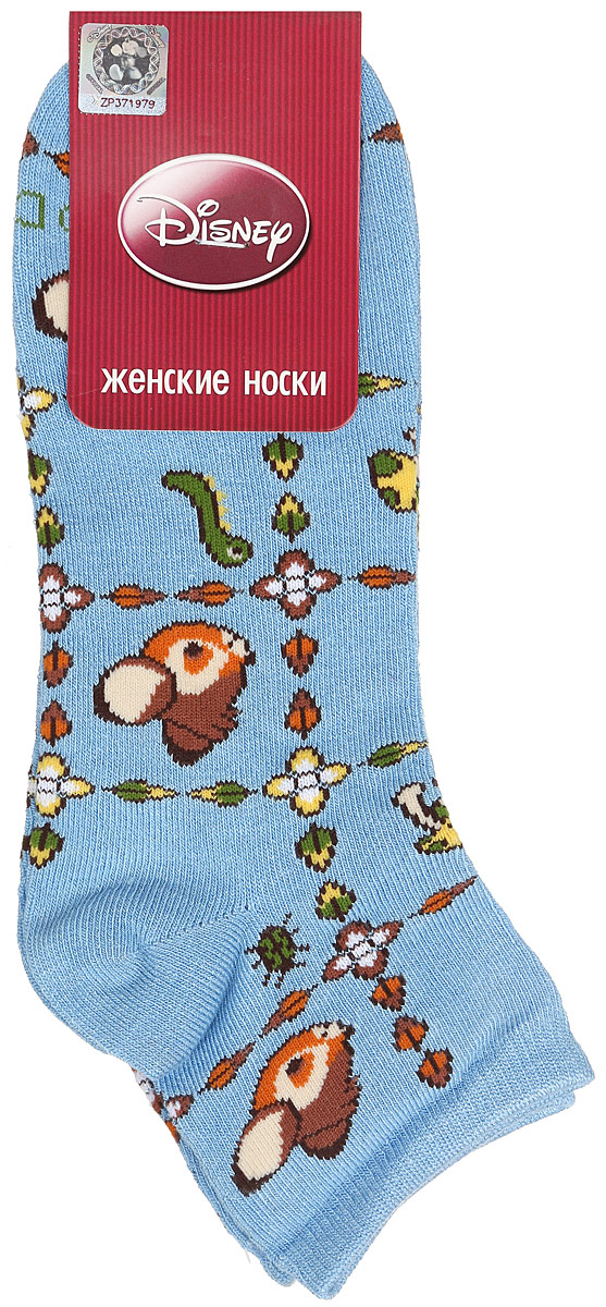 Носки женские Disney. 15861_бэмби15861 Носки женские Disney. 15861_бэмби15861Удобные укороченные носки Master Socks, изготовленные из высококачественного комбинированного материала, очень мягкие и приятные на ощупь, позволяют коже дышать. Эластичная резинка плотно облегает ногу, не сдавливая ее, обеспечивая комфорт и удобство. Носки оформлены принтом с изображением героев мультфильма. Практичные и комфортные носки великолепно подойдут к любой вашей обуви.
