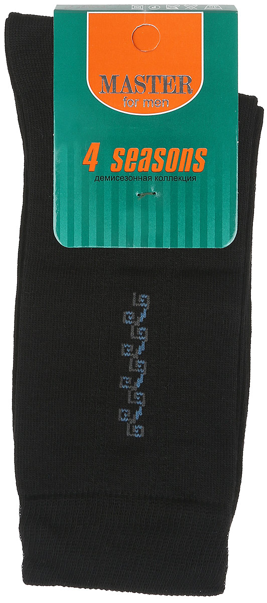 Носки мужские. 5801858018 Носки мужские. 5801858018Удобные носки Master Socks, изготовленные из высококачественного комбинированного материала, очень мягкие и приятные на ощупь, позволяют коже дышать. Эластичная резинка плотно облегает ногу, не сдавливая ее, обеспечивая комфорт и удобство. Носки с паголенком классической длины оформлены небольшим орнаментом в верхней части носка. Практичные и комфортные носки великолепно подойдут к любой вашей обуви.
