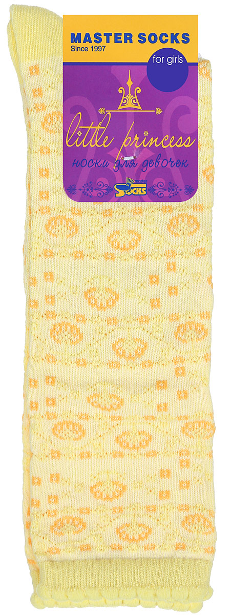 Гольфы83000 Гольфы83000Гольфы для девочки Master Socks Little Princess выполнены из мягкого эластичного материала. Изделие приятное на ощупь, хорошо пропускает воздух. Эластичная резинка с фигурным краем мягко облегает ножку ребенка, создавая удобство и комфорт. Усиленные пятка и мысок обеспечивают надежность и долговечность. Гольфы оформлены красивыми рельефными рисунками. Гольфы станут отличным дополнением к гардеробу маленькой модницы! Уважаемые клиенты! Размер, доступный для заказа, является длиной стопы.