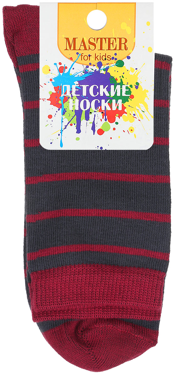 Носки52015 Носки52015Мягкие детские носки Master Socks изготовлены из эластичного хлопка и полиамида. Ткань очень приятная на ощупь, хорошо тянется, не деформируясь. Эластичная резинка мягко облегает ножку ребенка, обеспечивая удобство и комфорт. Модель оформлена принтом в полоску. Удобные и прочные носочки станут отличным дополнением к детскому гардеробу! Уважаемые клиенты! Размер, доступный для заказа, является длиной стопы.