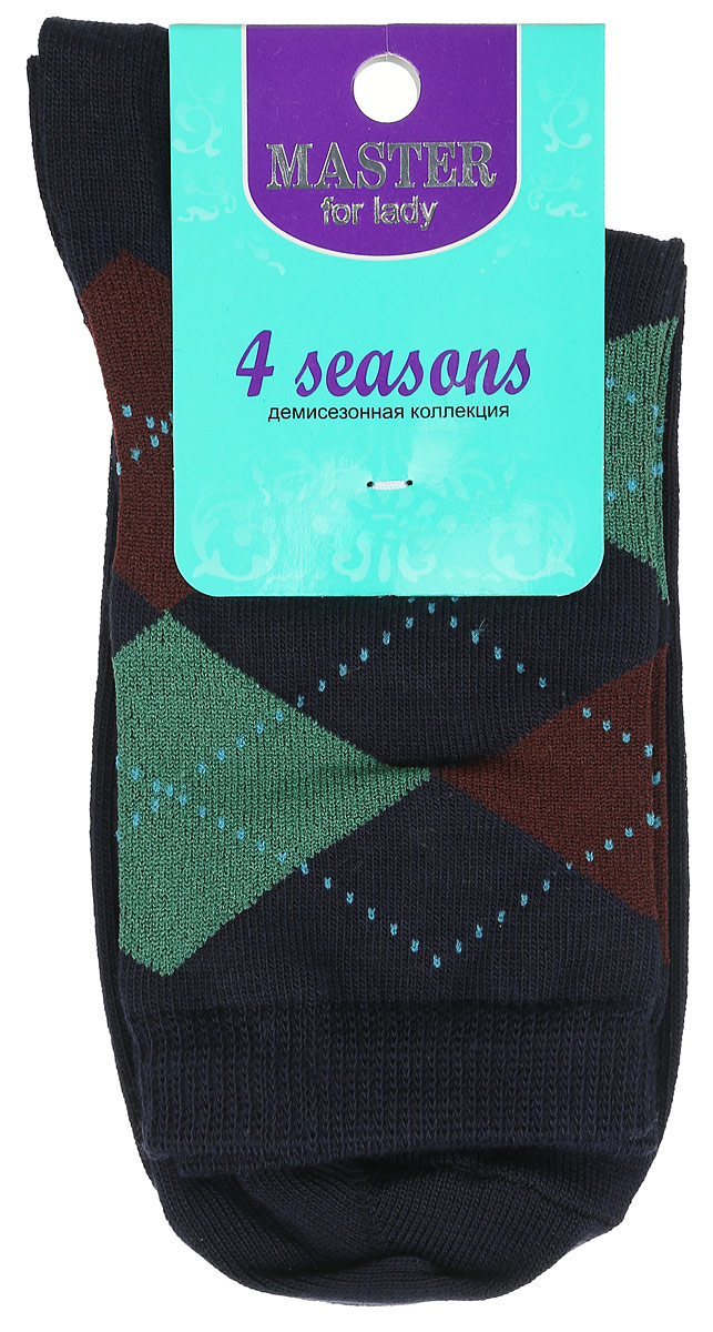 Носки55032 Носки55032Удобные носки Master Socks, изготовленные из высококачественного комбинированного материала, очень мягкие и приятные на ощупь, позволяют коже дышать. Эластичная резинка плотно облегает ногу, не сдавливая ее, обеспечивая комфорт и удобство. Носки с паголенком классической длины оформлены орнаментом в ромбик. Практичные и комфортные носки великолепно подойдут к любой вашей обуви.