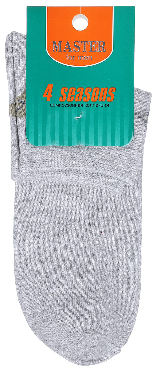 Носки58034 Носки58034Удобные носки Master Socks, изготовленные из высококачественного комбинированного материала, очень мягкие и приятные на ощупь, позволяют коже дышать. Эластичная резинка плотно облегает ногу, не сдавливая ее, обеспечивая комфорт и удобство. Носки с укороченным паголенком оформлены геометрическим принтом на верхней части носка. Удобные и комфортные носки великолепно подойдут к любой вашей обуви.