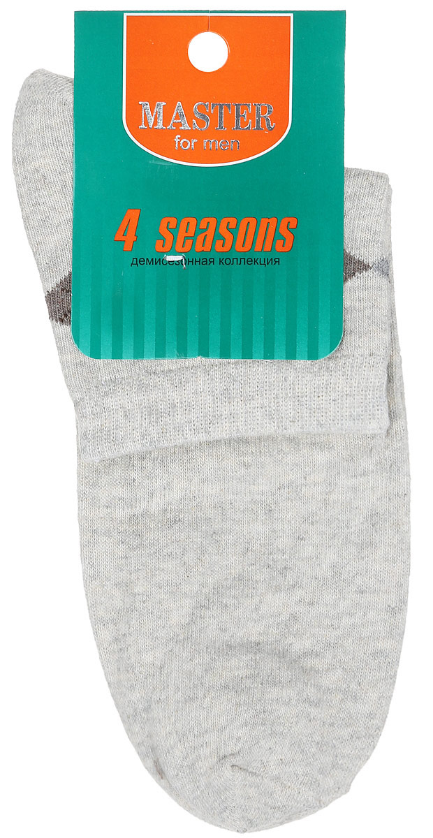 Носки58034 Носки58034Удобные носки Master Socks, изготовленные из высококачественного комбинированного материала, очень мягкие и приятные на ощупь, позволяют коже дышать. Эластичная резинка плотно облегает ногу, не сдавливая ее, обеспечивая комфорт и удобство. Носки с укороченным паголенком оформлены геометрическим принтом на верхней части носка. Удобные и комфортные носки великолепно подойдут к любой вашей обуви.